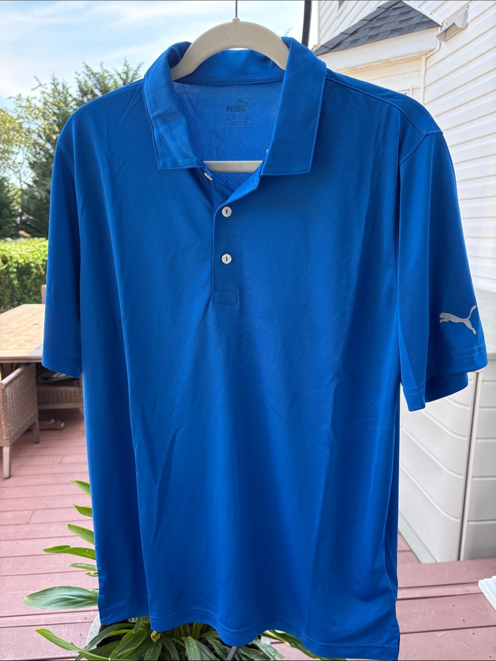 Puma Men's Golf Royal Blue Performance Polo